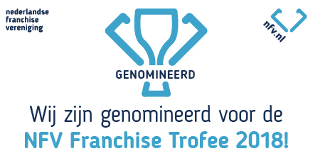 Vital4Skool genomineerd voor de NFV Franchise Trofee 2018